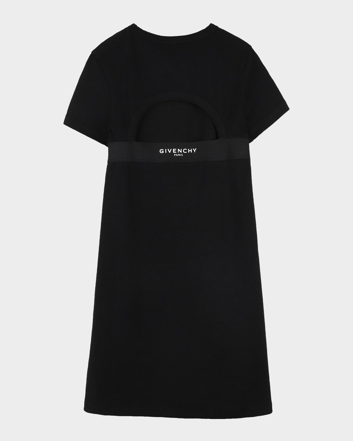 Givenchy Girl 's Cutout Stretch Cotton T-Shirt Dress, Size 8-