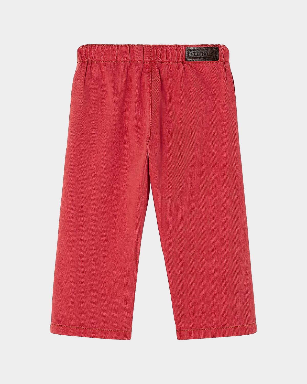Versace Kid 's Straight-Leg Denim Jeans, Size 12M-3 | Thumbnail 2