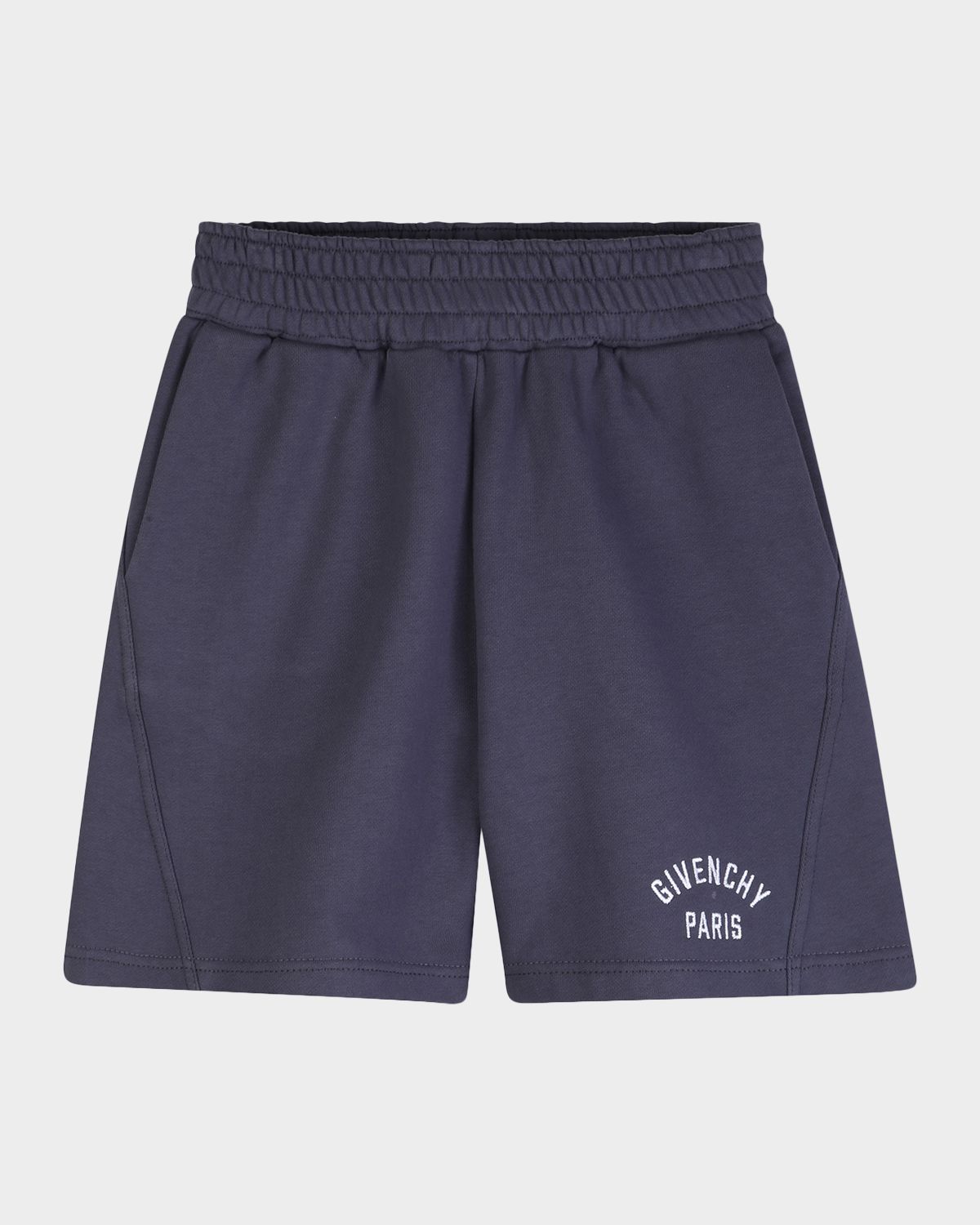 Givenchy Boy 's Logo Cotton Shorts, Size 8-14