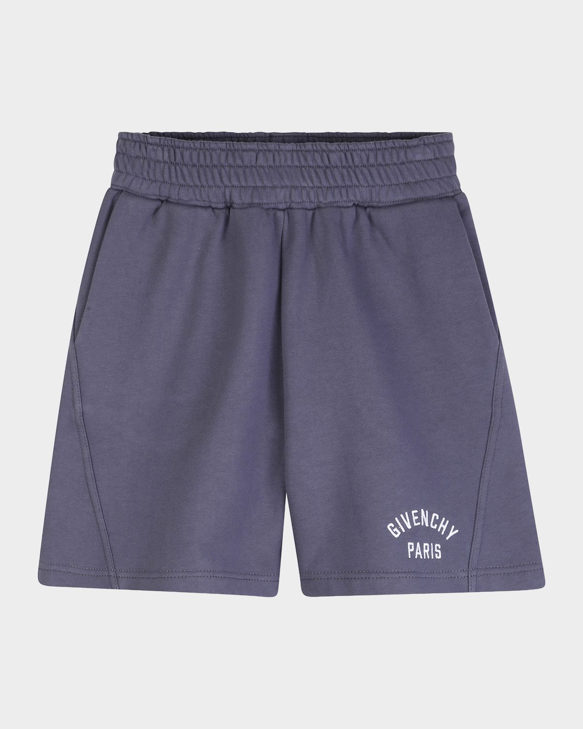 Givenchy Boy 's Logo Cotton Shorts, Size 4-