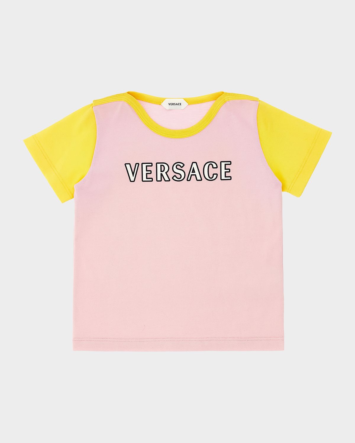 Versace Girl 's Logo-Print Cotton Jersey T-Shirt, Size 12M-3