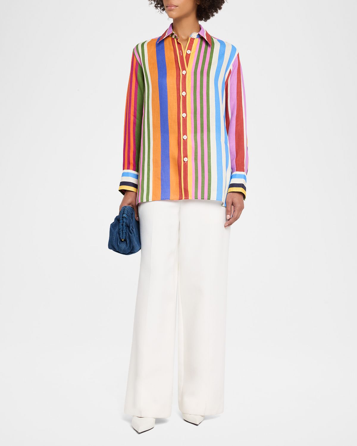 Libertine Tangier Striped Linen Button-Down Shirt | Thumbnail 2 Libertine Tangier Striped Linen Button-Down Shirt | Thumbnail 2