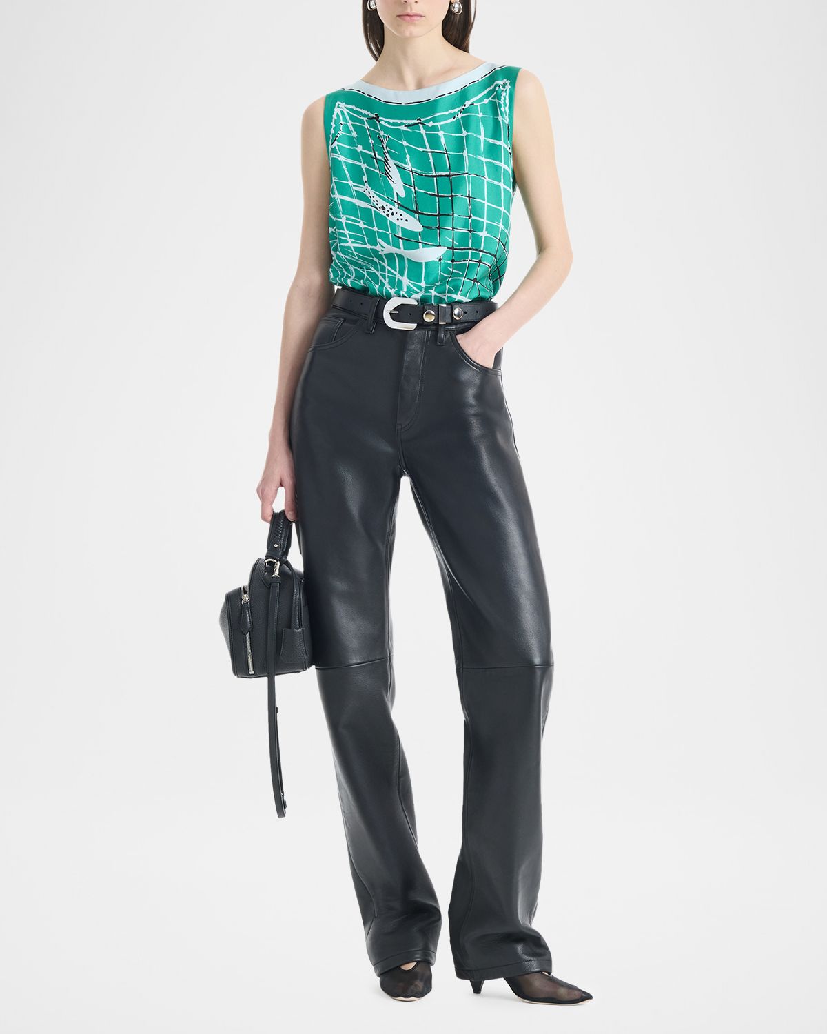 Altuzarra Siggi Sleeveless Side-Tie Silk Top | Thumbnail 6