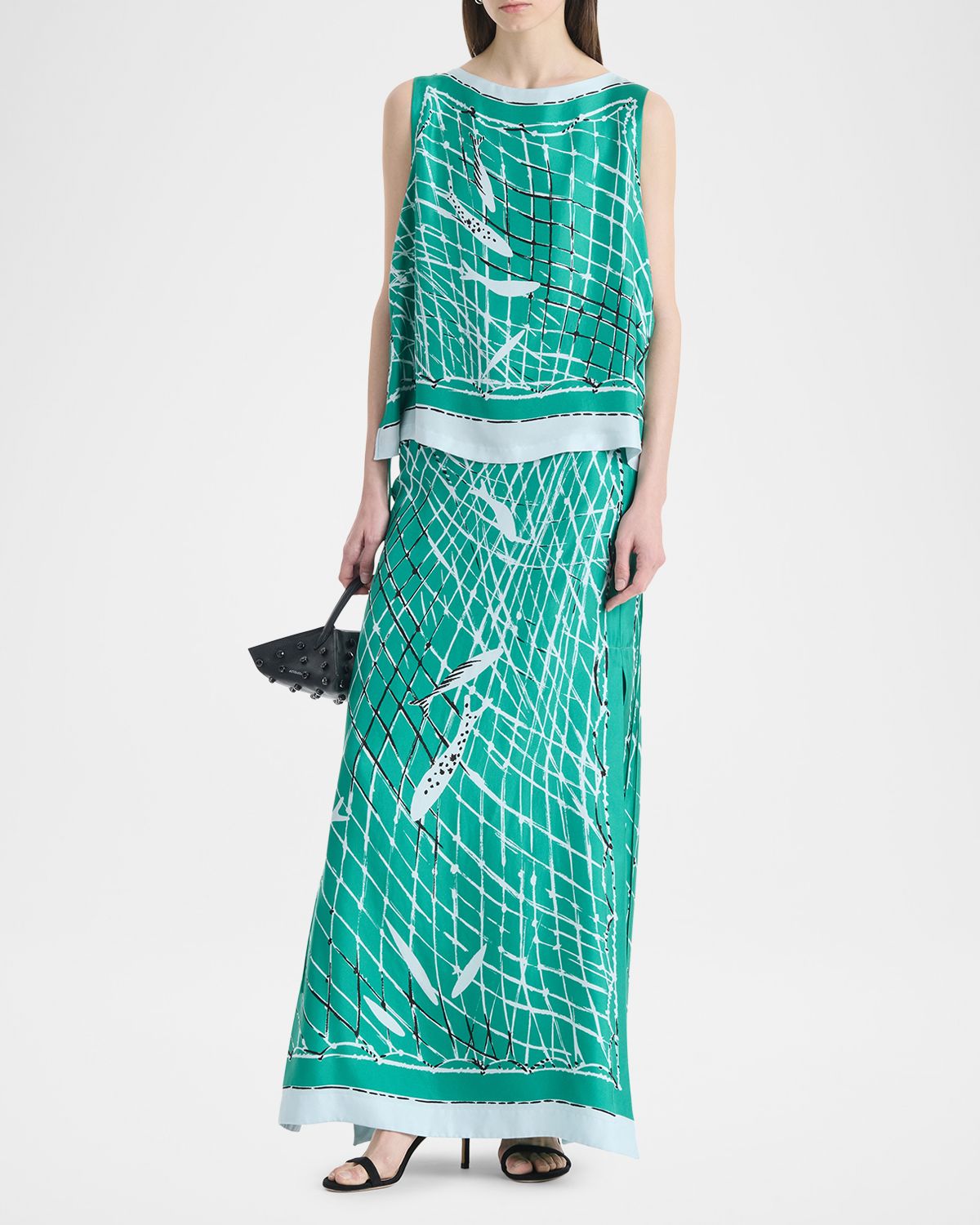 Altuzarra Linnie Printed Silk Maxi Skirt | Thumbnail 6 Altuzarra Linnie Printed Silk Maxi Skirt | Thumbnail 6