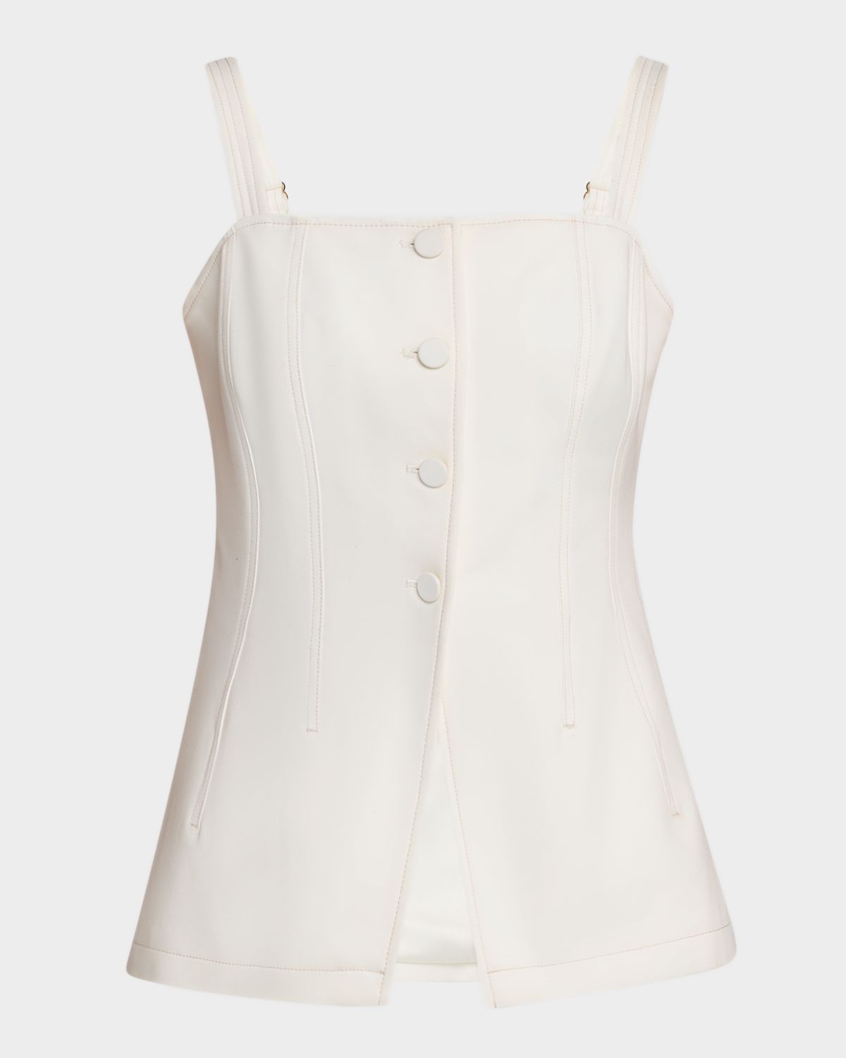 Ramy Brook Elana Sleeveless Denim Top