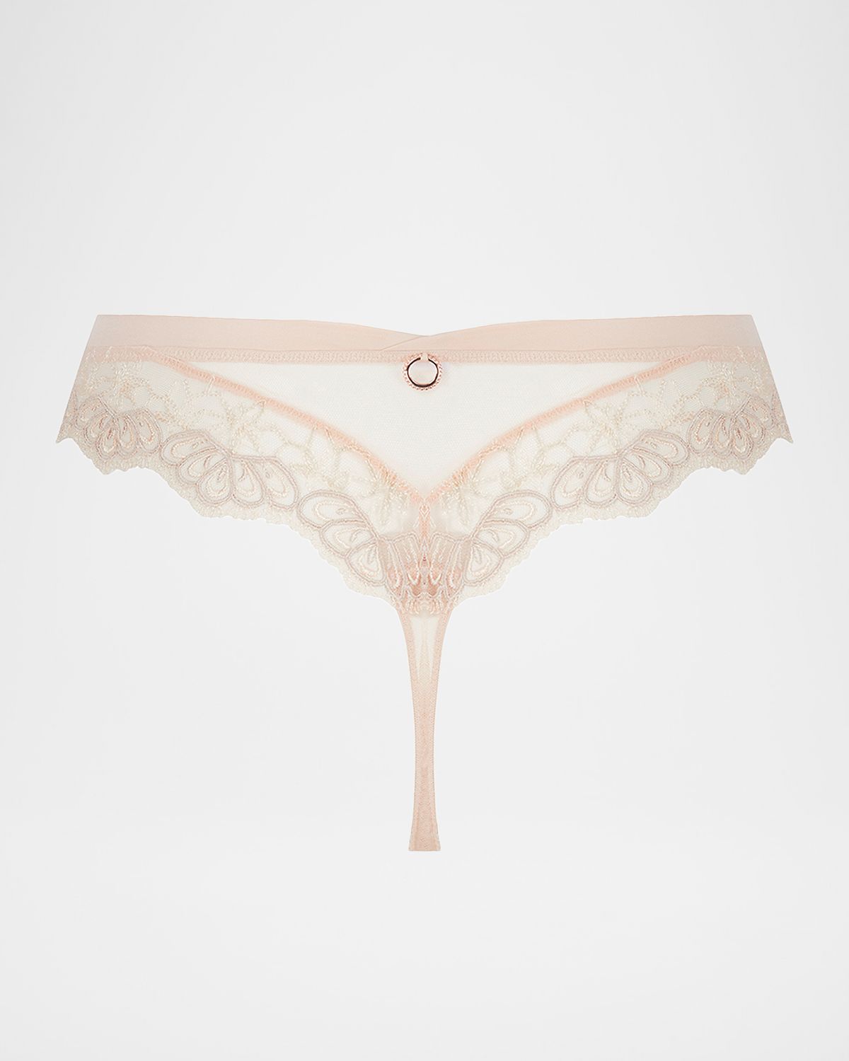 Lise Charmel Elegance Artist Floral-Embroidered Thong | Thumbnail 5