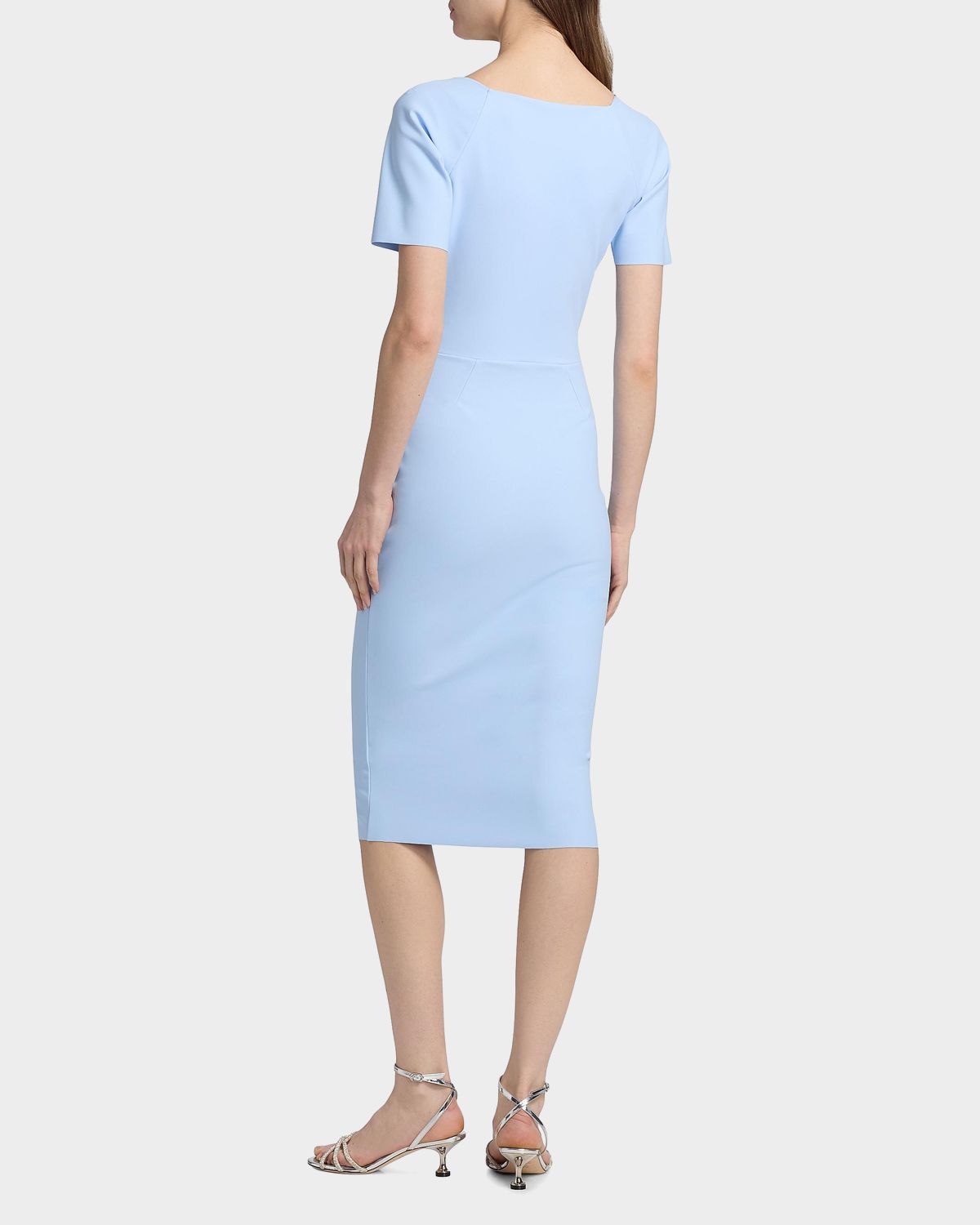 Chiara Boni La Petite Robe Molai Crystal-Embellished Midi Sheath Dress | Thumbnail 7 Chiara Boni La Petite Robe Molai Crystal-Embellished Midi Sheath Dress | Thumbnail 7