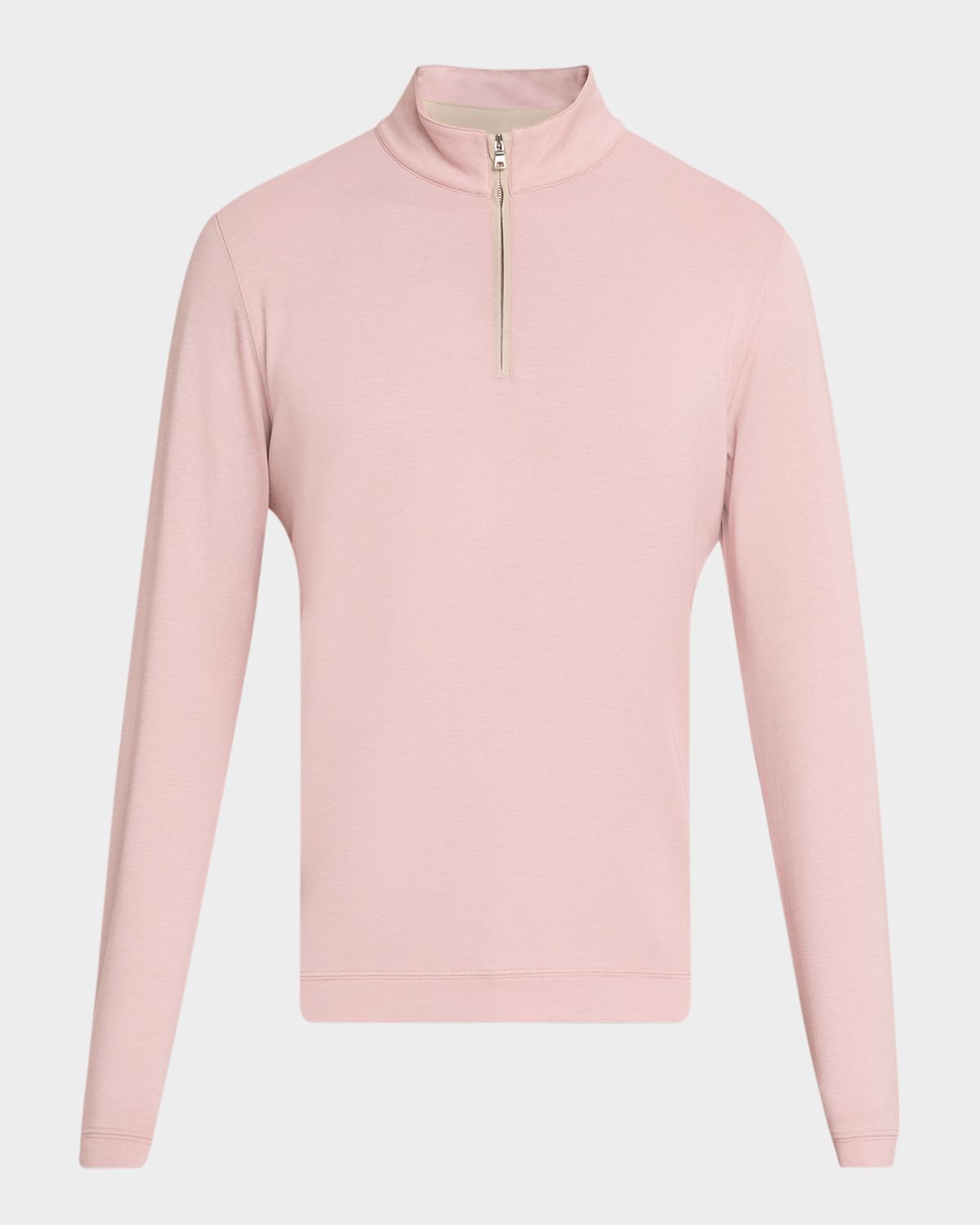 Peter Millar Men 's Crown Crafted Albatross Cotton-Blend Pique Quarter-Zip