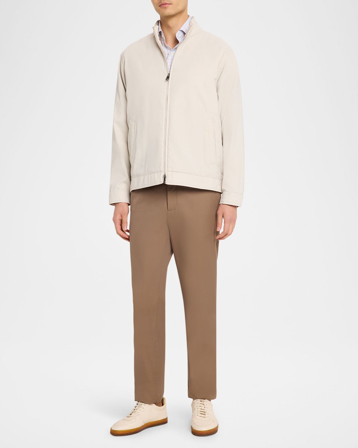 Peter Millar Men 's Crown Crafted Main Performance Poplin Shirt