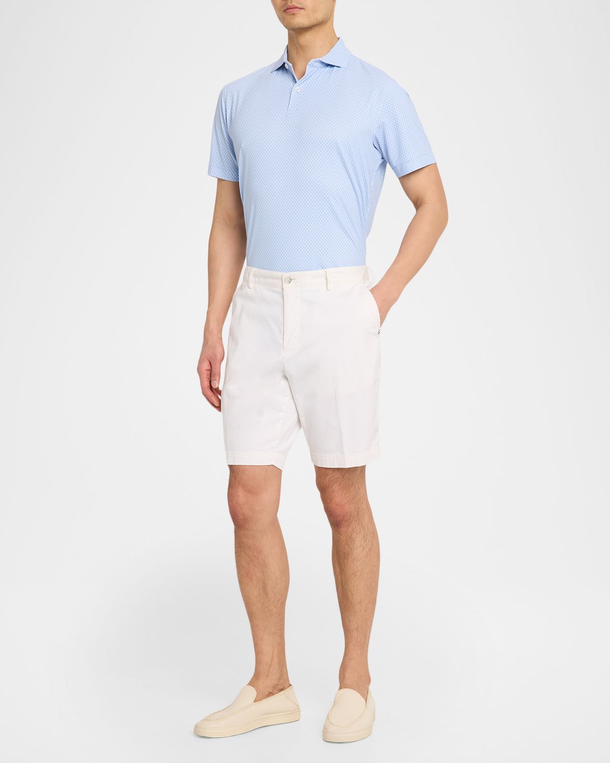 Peter Millar Men 's Crown Crafted Mayfield Performance Jersey Polo Shirt | Thumbnail 5 Peter Millar Men 's Crown Crafted Mayfield Performance Jersey Polo Shirt | Thumbnail 5