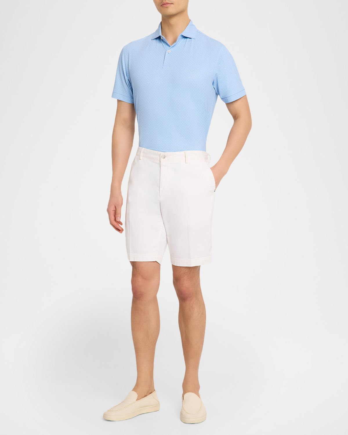 Peter Millar Men 's Crown Crafted Granada Performance Jersey Polo Shirt