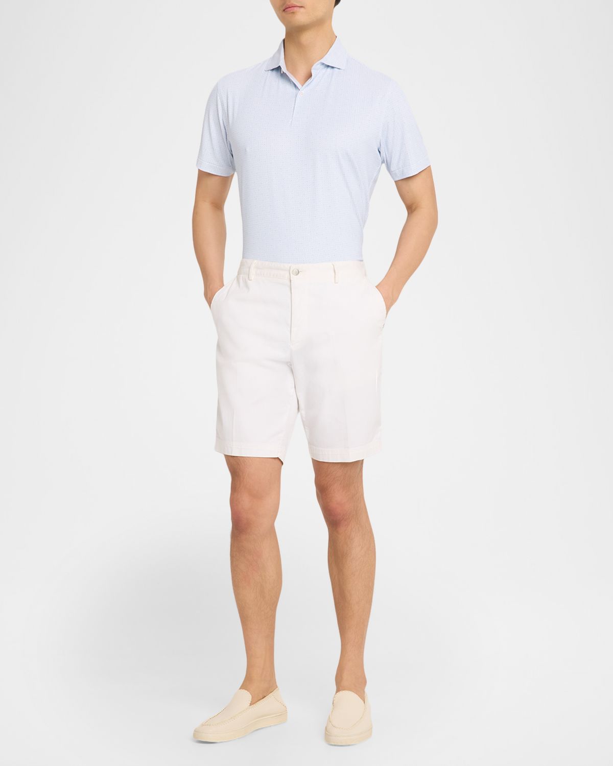 Peter Millar Men 's Crown Crafted Alder Performance Jersey Polo Shirt