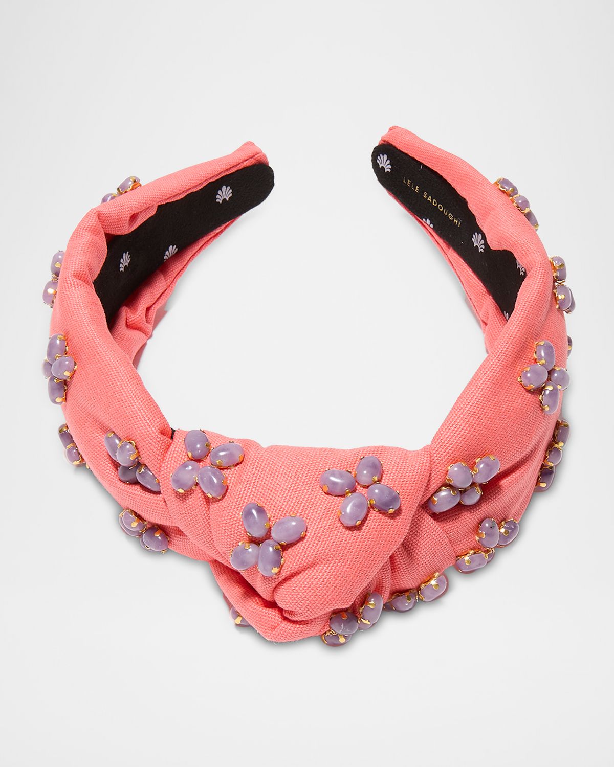 Lele Sadoughi Knotted Embellished Stone Headband | Thumbnail 3 Lele Sadoughi Knotted Embellished Stone Headband | Thumbnail 3