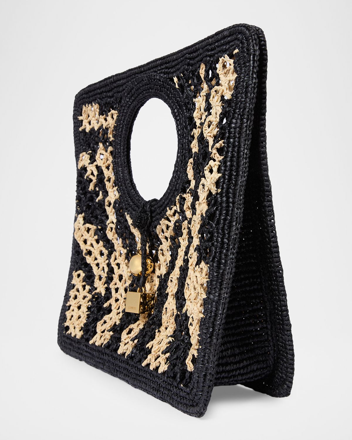 Jacquemus The Spiaggia Square Raffia Top-Handle Bag | Thumbnail 3 Jacquemus The Spiaggia Square Raffia Top-Handle Bag | Thumbnail 3