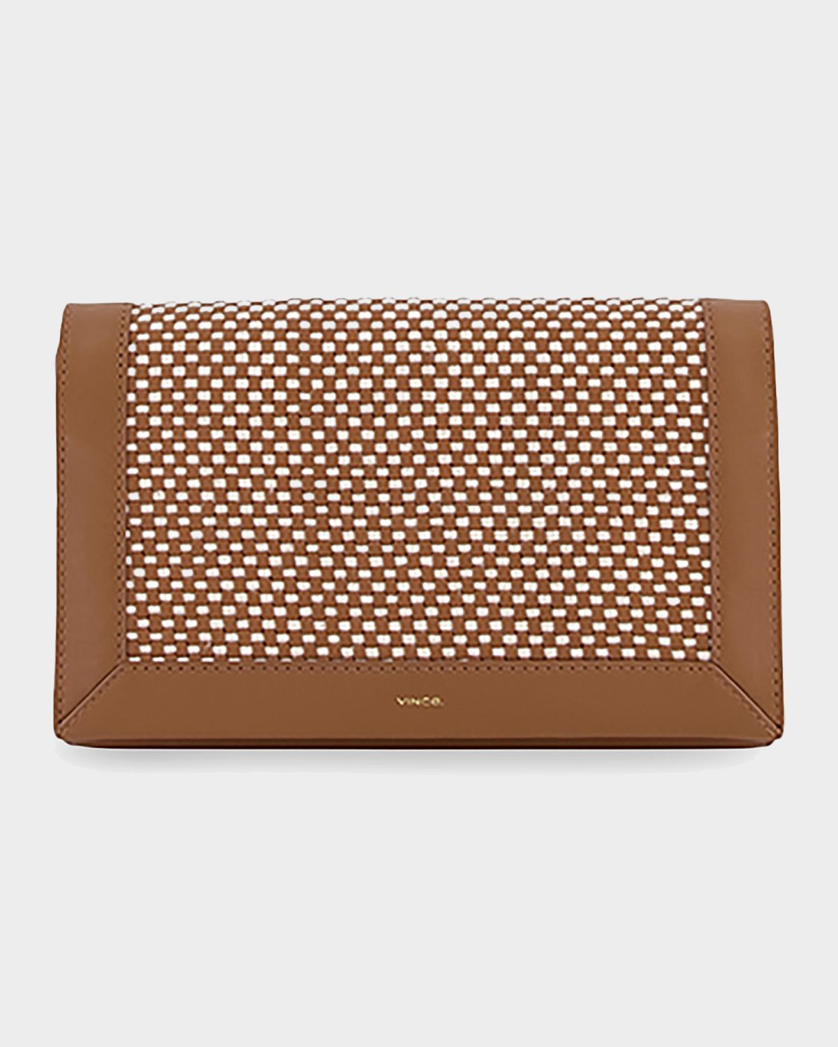 Vince Woven Wallet On Strap