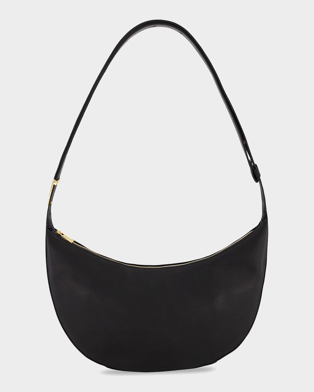 Vince Eris Small Pebble Leather Hobo Bag