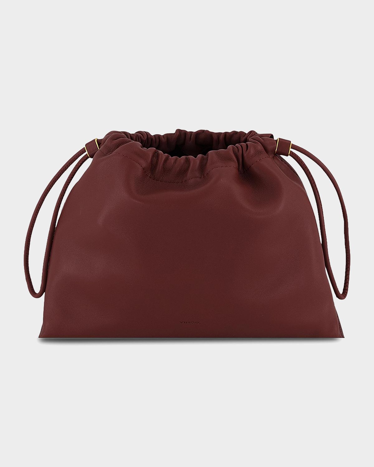 Vince Sarai Leather Drawstring Crossbody Bag