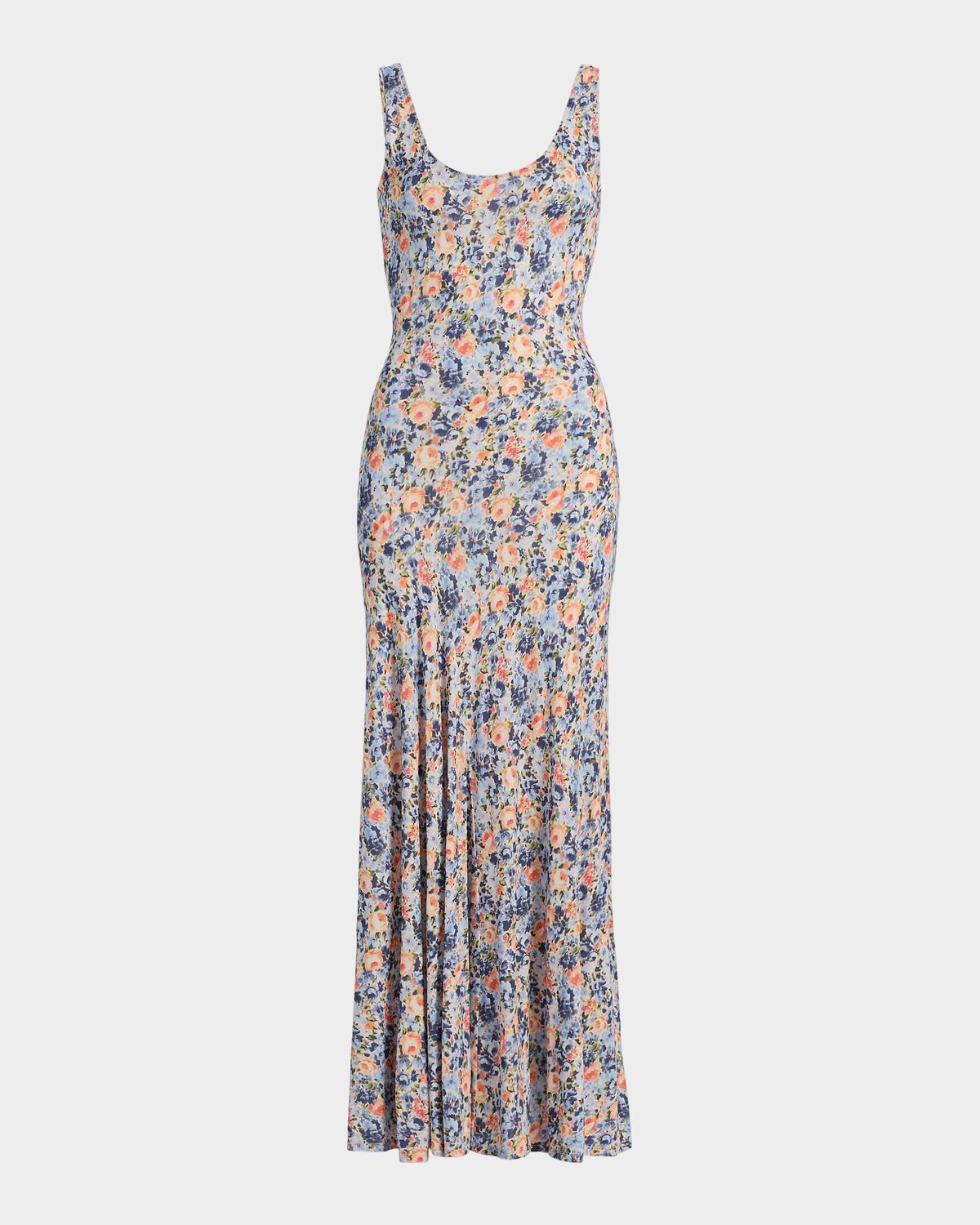 Ulla Johnson Yasna Floral Jersey Sleeveless Maxi Dress