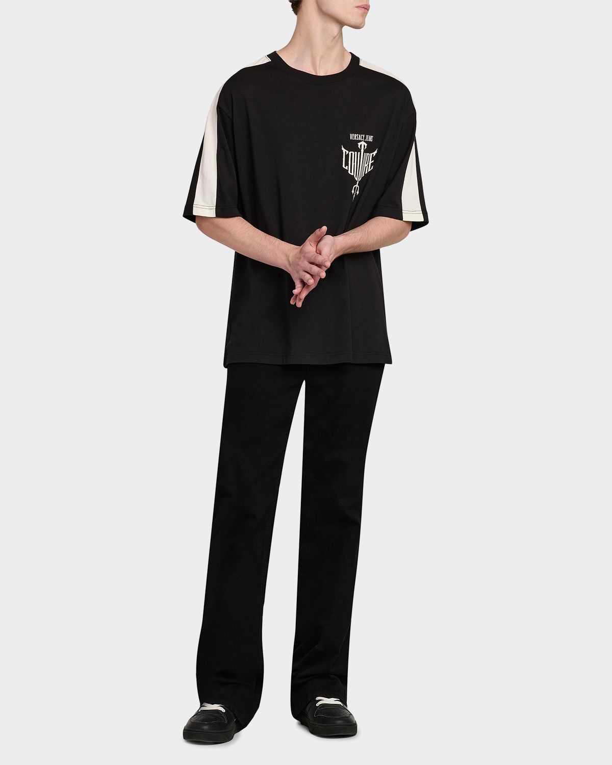 Versace Jeans Couture Logo Relaxed-Fit T-Shirt