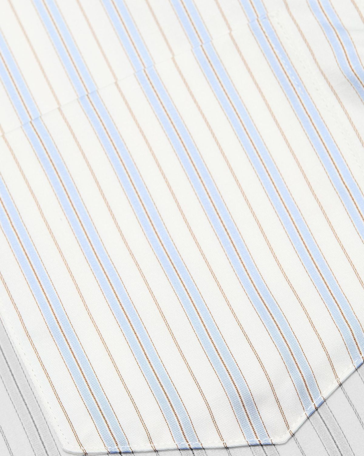 Derek Lam 10 Crosby Ember Striped Satin Twill Crop Shirt | Thumbnail 6 Derek Lam 10 Crosby Ember Striped Satin Twill Crop Shirt | Thumbnail 6