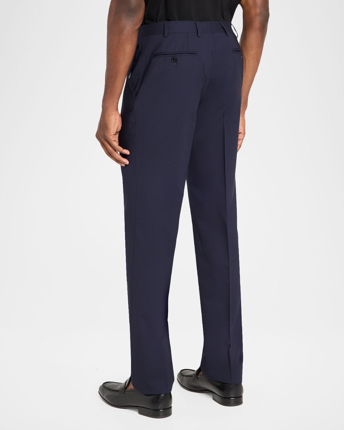 Canali Men 's Wool Stretch Modern Fit Trousers | Thumbnail 3 Canali Men 's Wool Stretch Modern Fit Trousers | Thumbnail 3