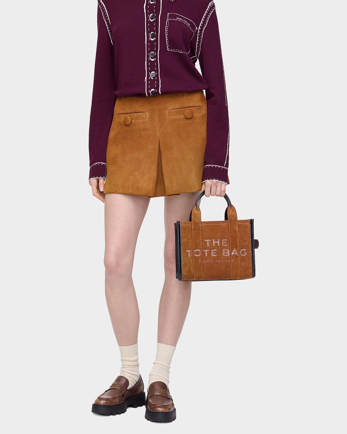 Marc Jacobs The Suede Small Tote Bag