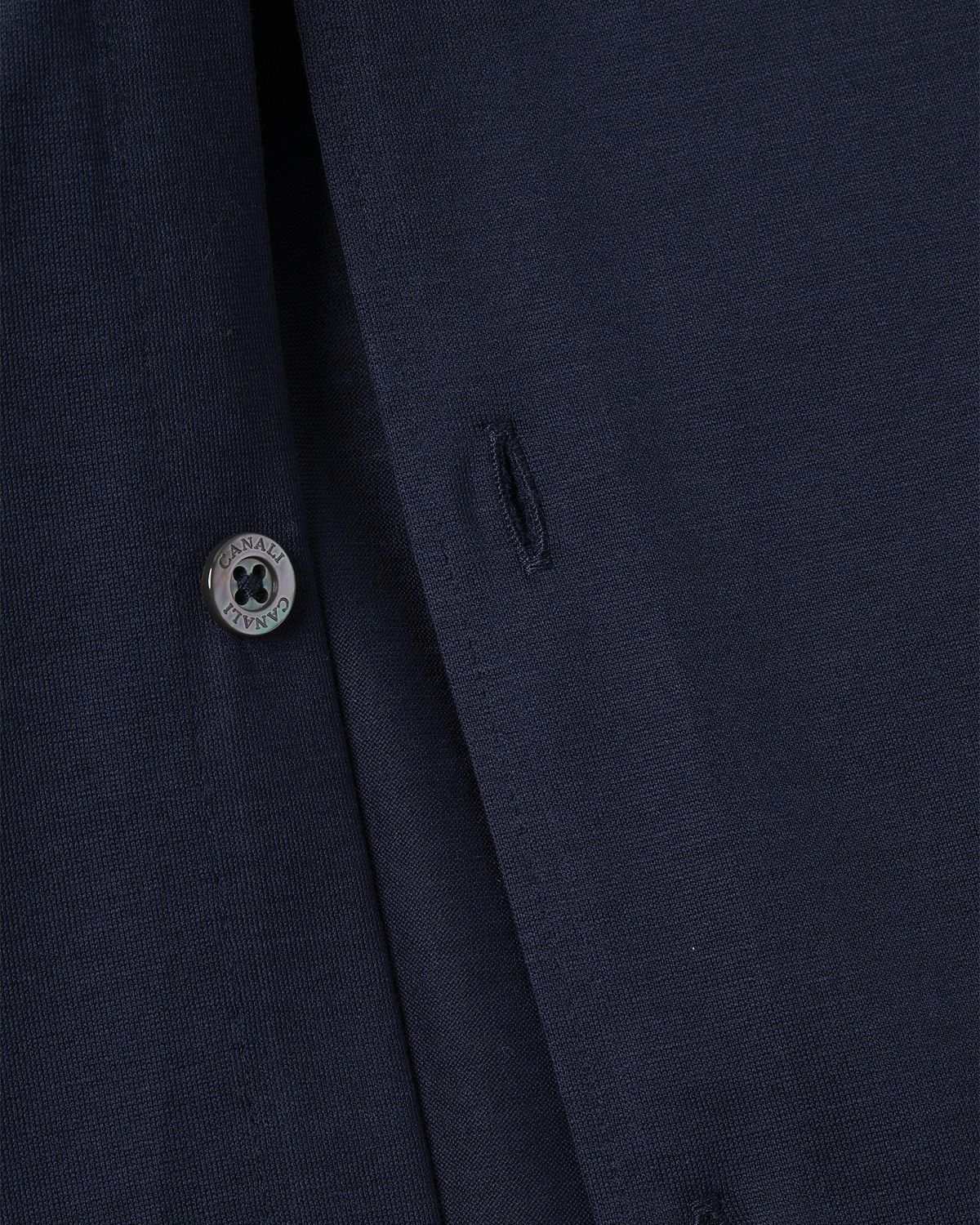 Canali Men 's Cotton Jersey Sport Shirt | Thumbnail 5 Canali Men 's Cotton Jersey Sport Shirt | Thumbnail 5