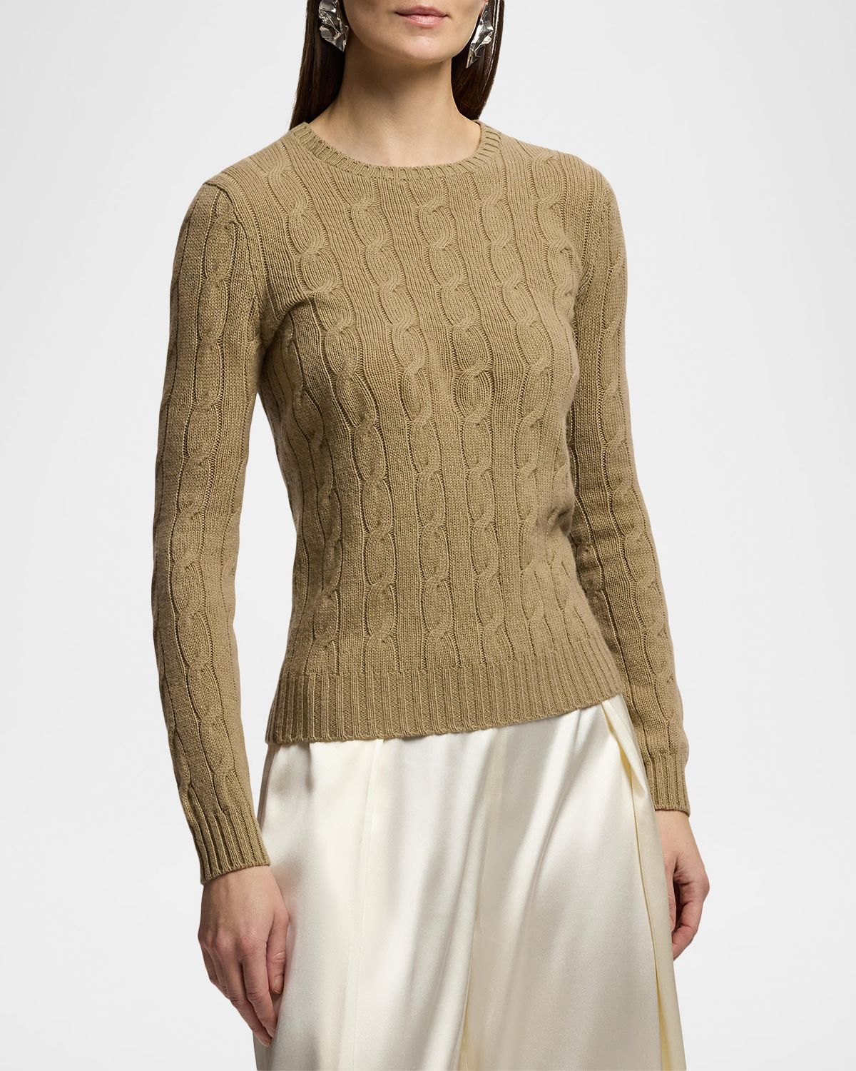Ralph Lauren Collection Cashmere Cable-Knit Sweater | Thumbnail 4 Ralph Lauren Collection Cashmere Cable-Knit Sweater | Thumbnail 4
