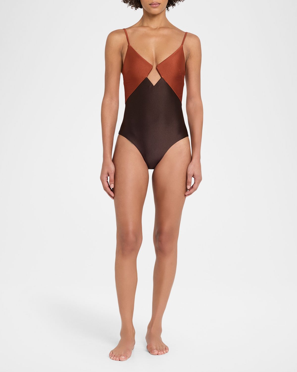 Zimmermann Aster Diamond One-Piece Swimsuit