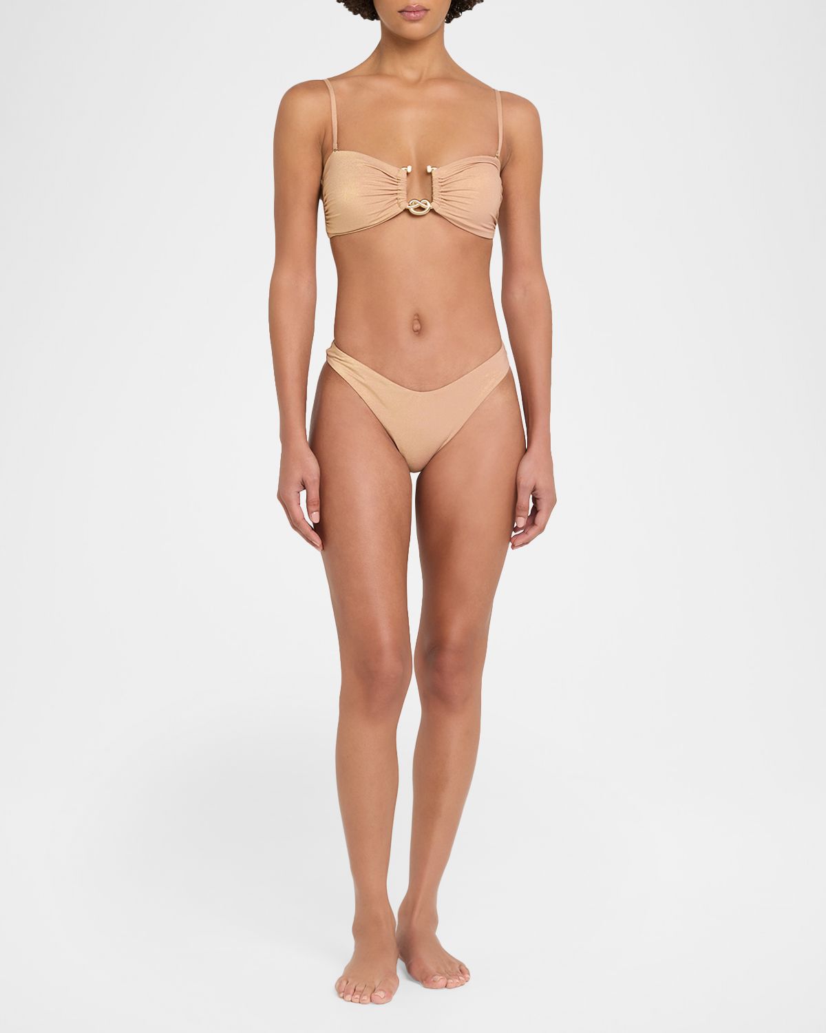 Zimmermann Solstice Metallic Two-Piece Swimsuit | Thumbnail 4 Zimmermann Solstice Metallic Two-Piece Swimsuit | Thumbnail 4