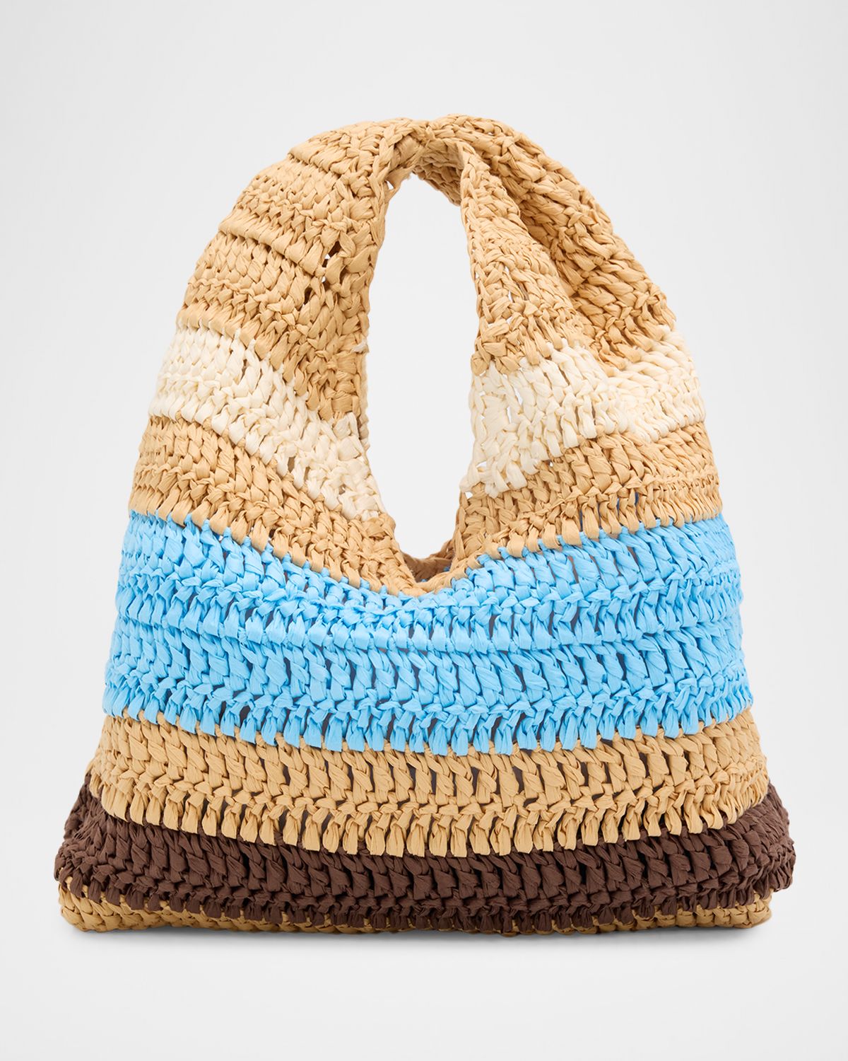 A.L.C. Simone Striped Raffia Top-Handle Bag | Thumbnail 7