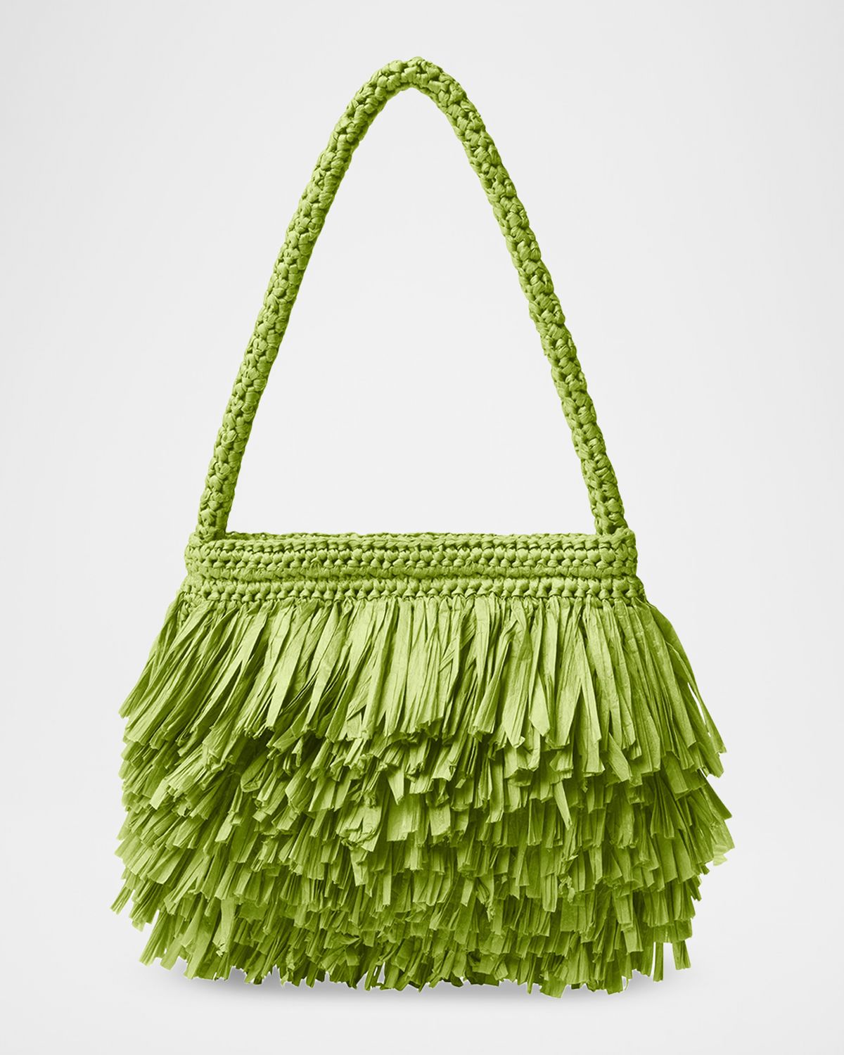A.L.C. Janie Fringe Raffia Shoulder Bag | Thumbnail 4
