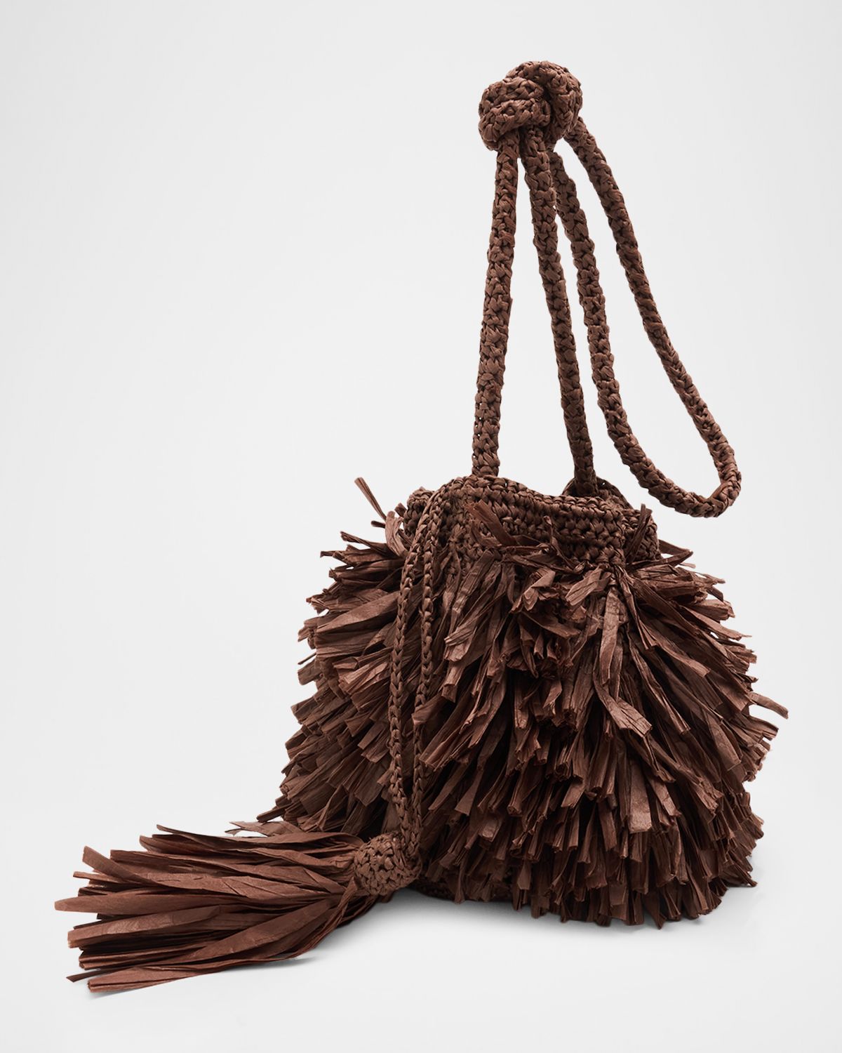 A.L.C. Sasha Fringed Raffia Bucket Bag | Thumbnail 7 A.L.C. Sasha Fringed Raffia Bucket Bag | Thumbnail 7