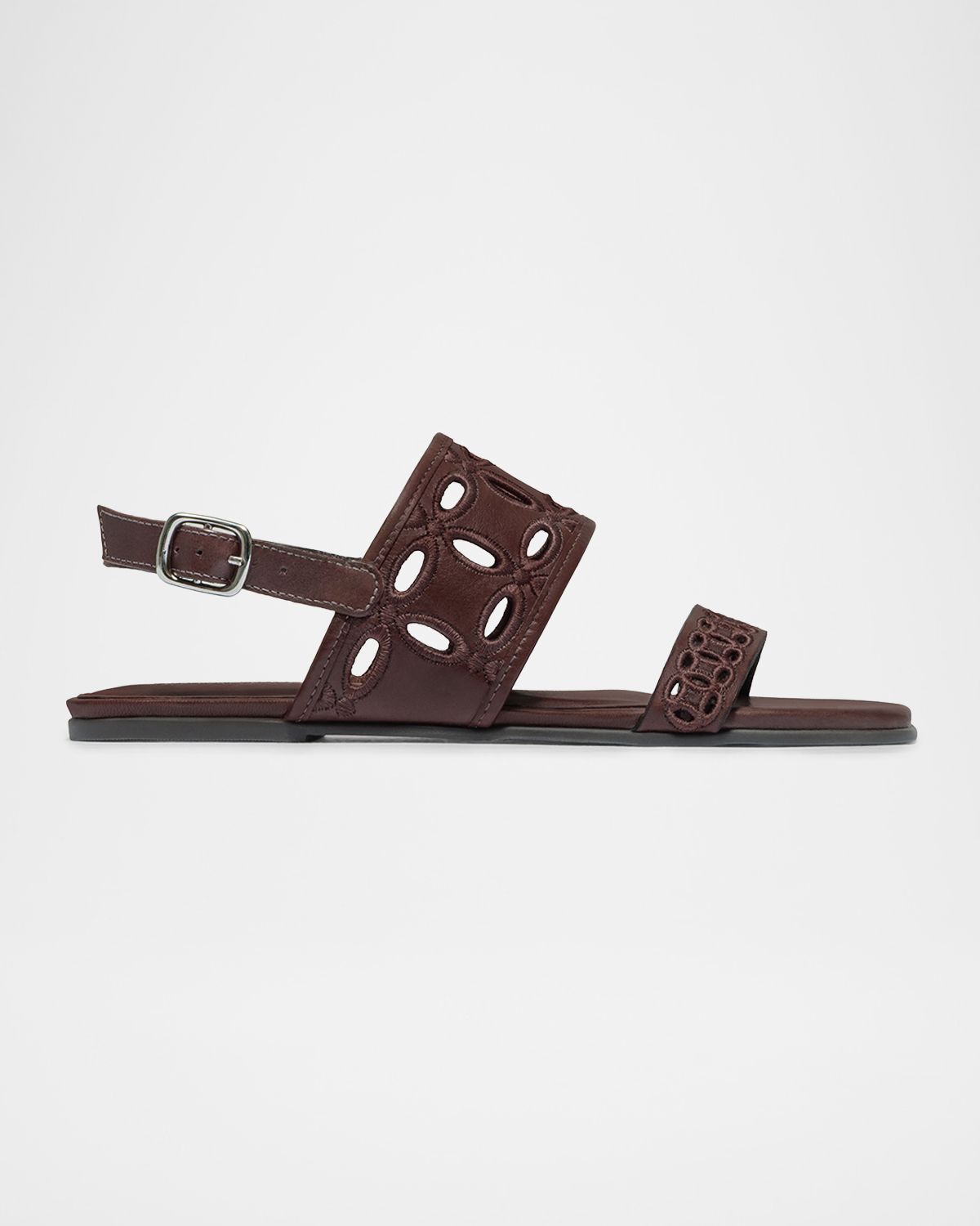 Bernardo Orla Cutout Leather Slingback Sandals | Thumbnail 6
