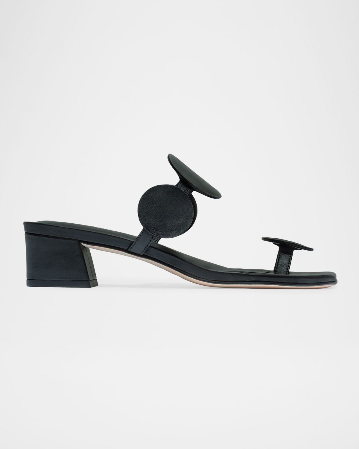 Bernardo 30mm Jupiter Moon Leather Mule Sandals | Thumbnail 5