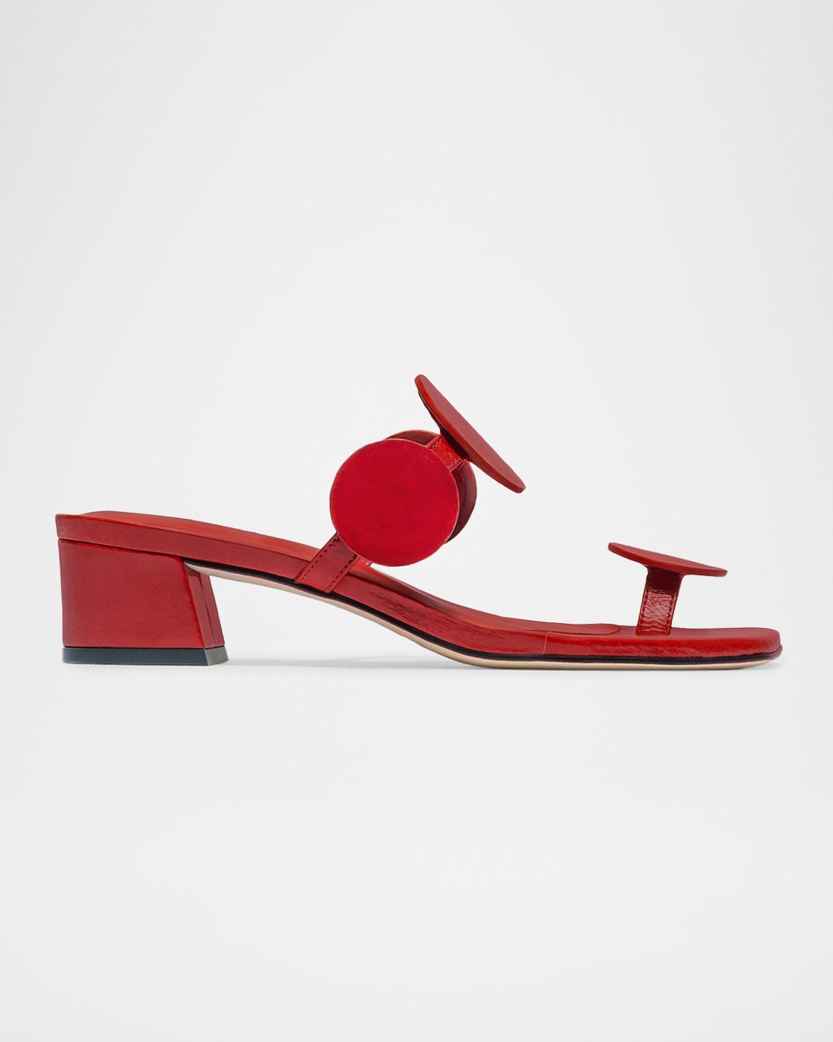Bernardo 30mm Jupiter Moon Leather Mule Sandals | Thumbnail 5