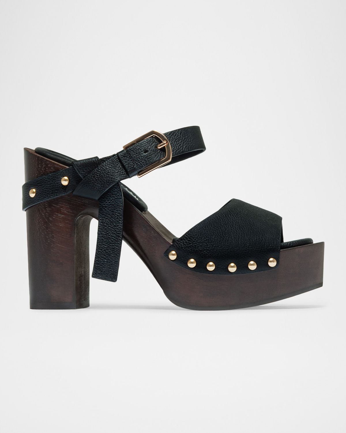 Bernardo 115mm Luxor Leather Platform Clogs | Thumbnail 5