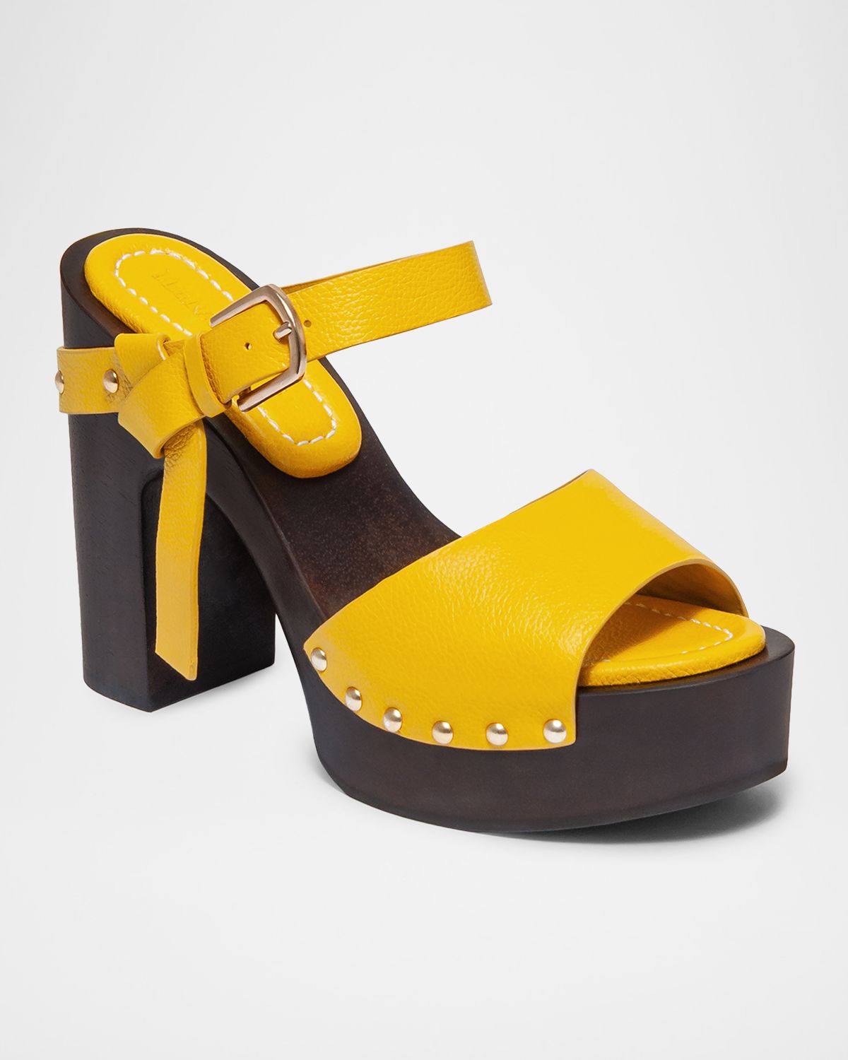 Bernardo 115mm Luxor Leather Platform Clogs | Thumbnail 5