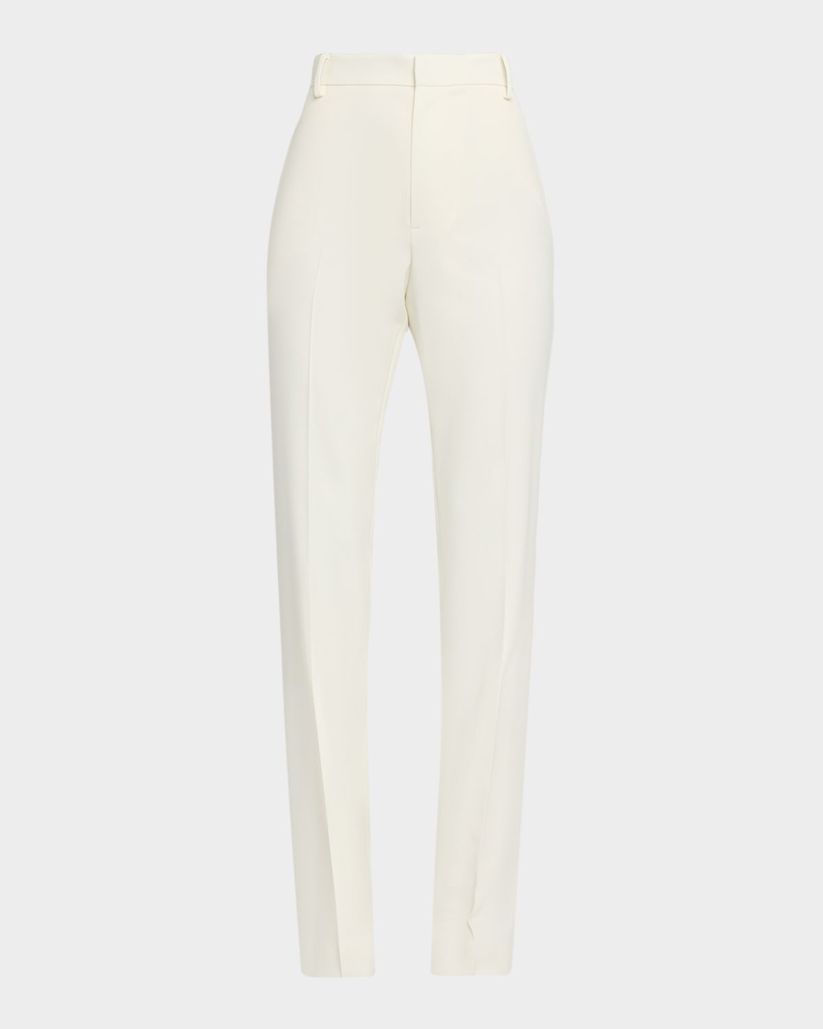 Ralph Lauren Collection Wrigley Grain de Poudre Bootcut-Leg Pants