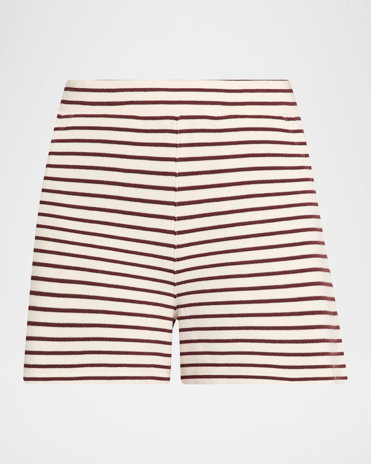 Veronica Beard Brighton Striped Knit Shorts