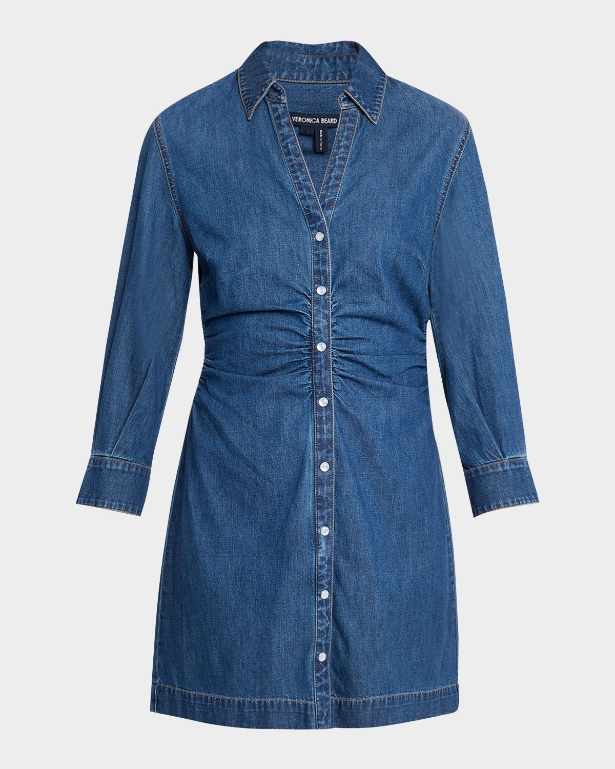 Veronica Beard Maura Denim Mini Dress
