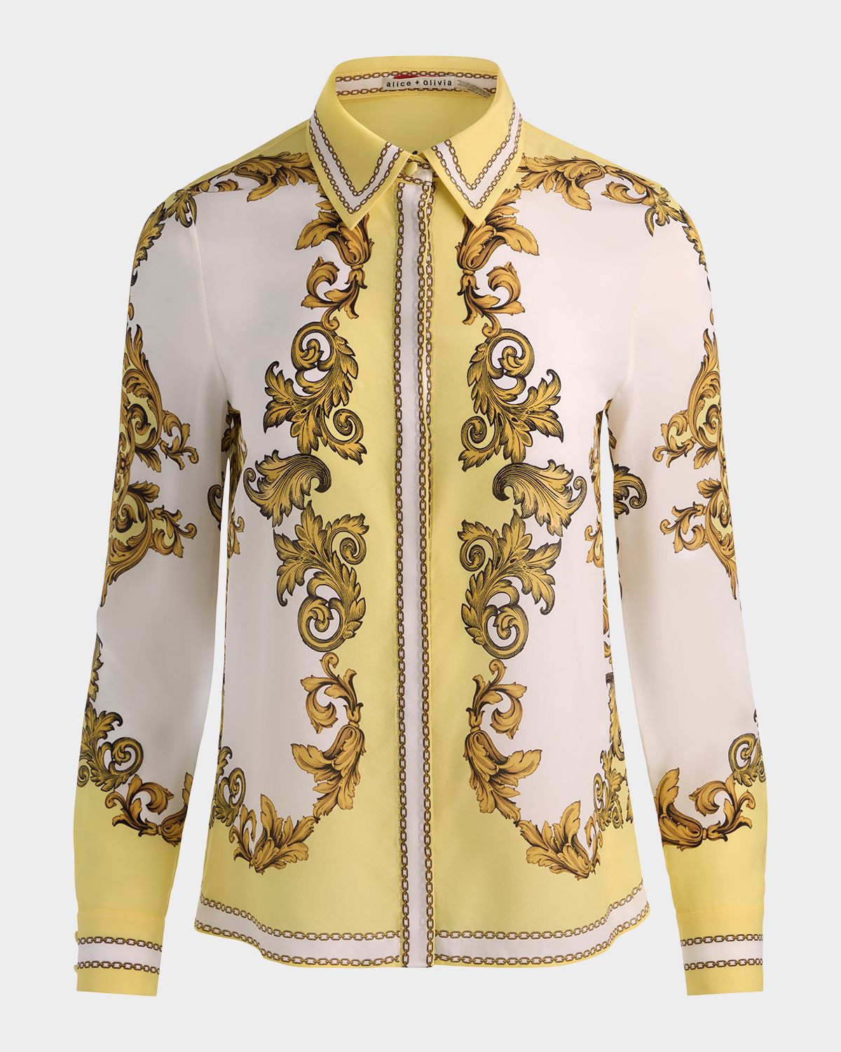 ALICE + OLIVIA Willa Placket Top | Thumbnail 7 ALICE + OLIVIA Willa Placket Top | Thumbnail 7