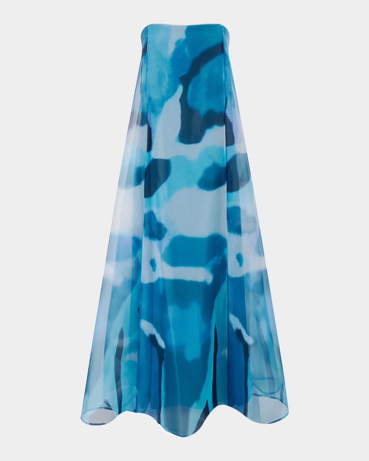 STAUD Allyson Strapless Maxi Dress
