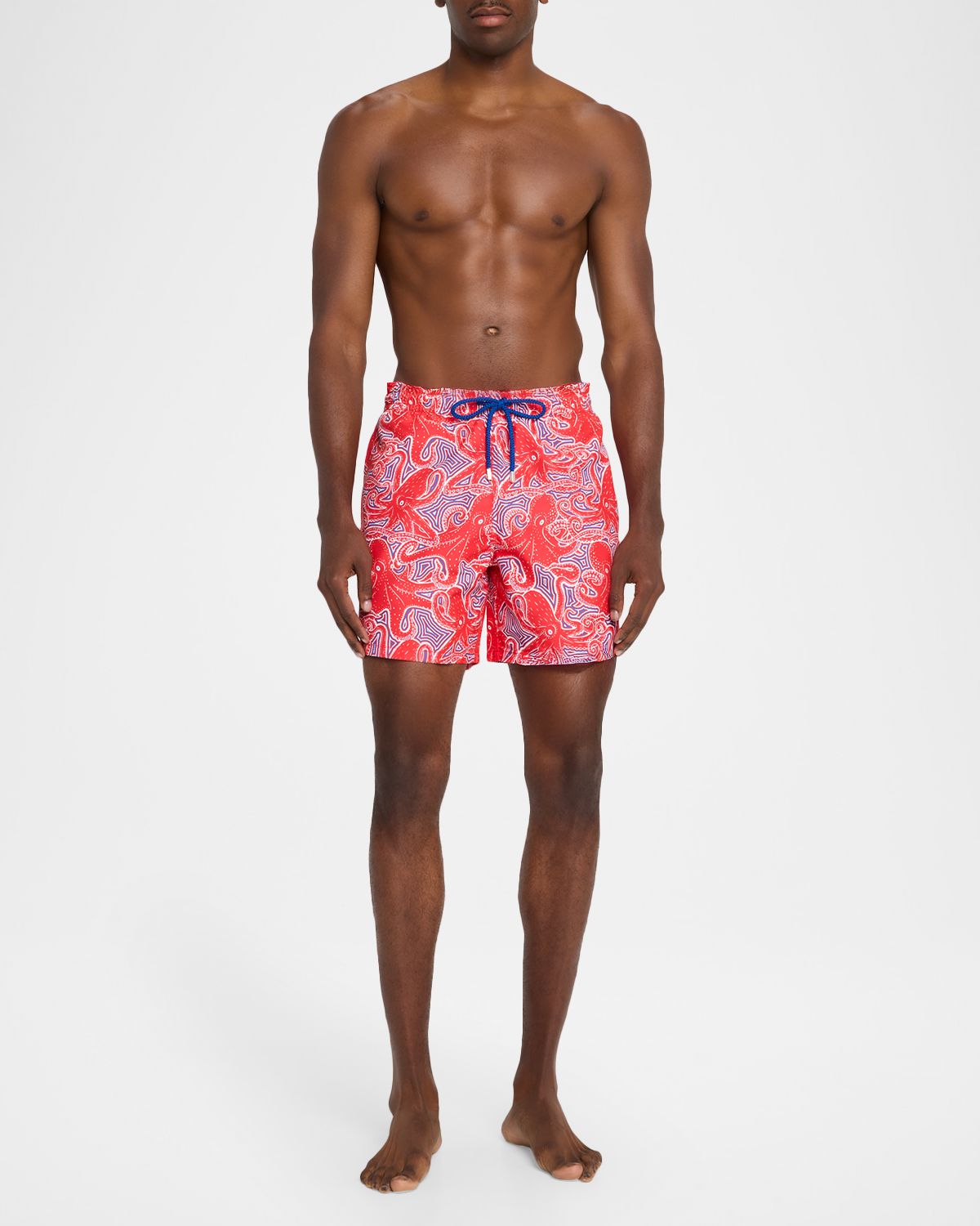 Vilebrequin Men 's Hypnoptocus Nylon Swim Trunks