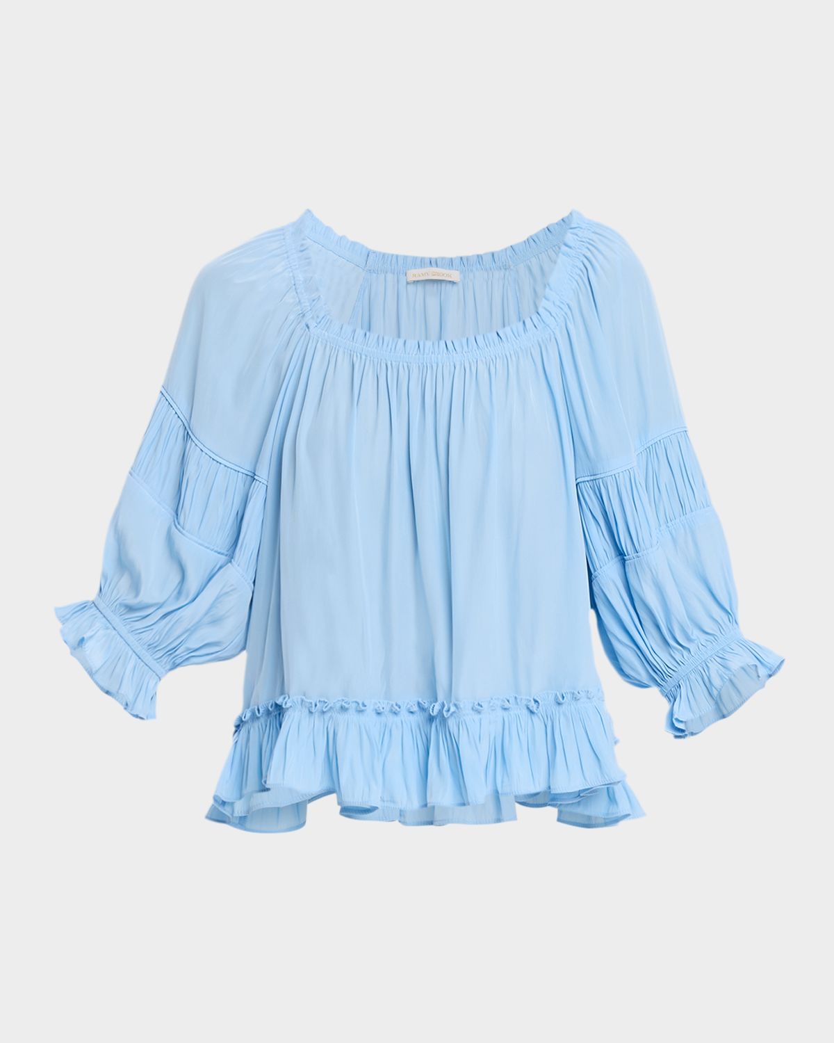 Ramy Brook Natasha Ruffled Blouse