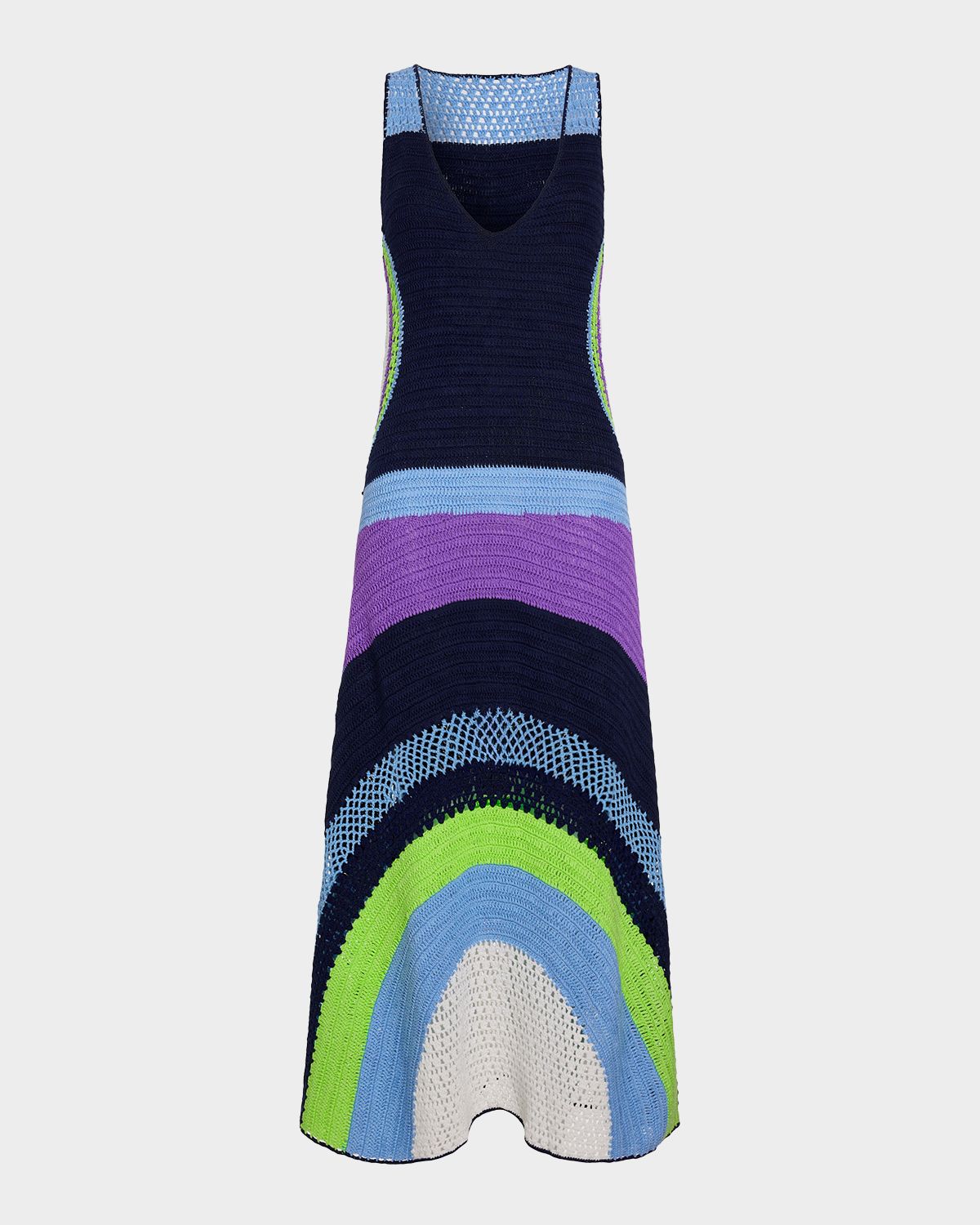 Ramy Brook Cadence Crochet Colorblock Midi-Dress | Thumbnail 5 Ramy Brook Cadence Crochet Colorblock Midi-Dress | Thumbnail 5