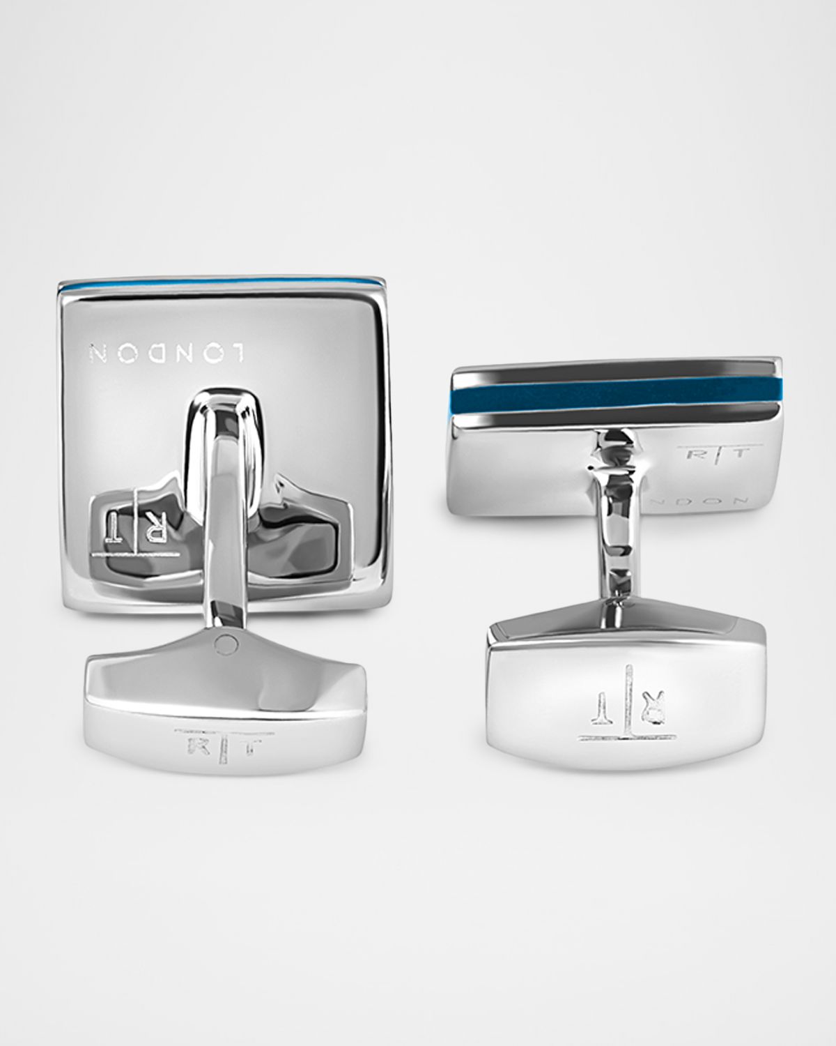 Tateossian Men 's Quadrato Crystal Cufflinks