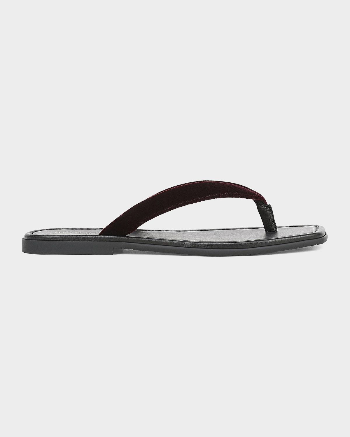 Veronica Beard Clea Velvet Thong Sandals | Thumbnail 5 Veronica Beard Clea Velvet Thong Sandals | Thumbnail 5