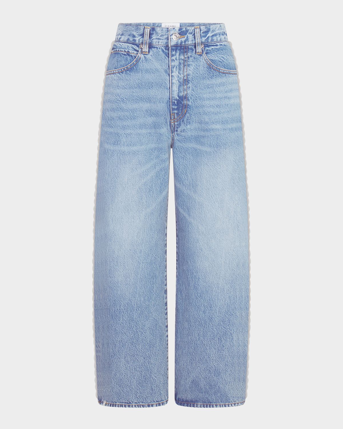FRAME The Crochet Bow Jeans