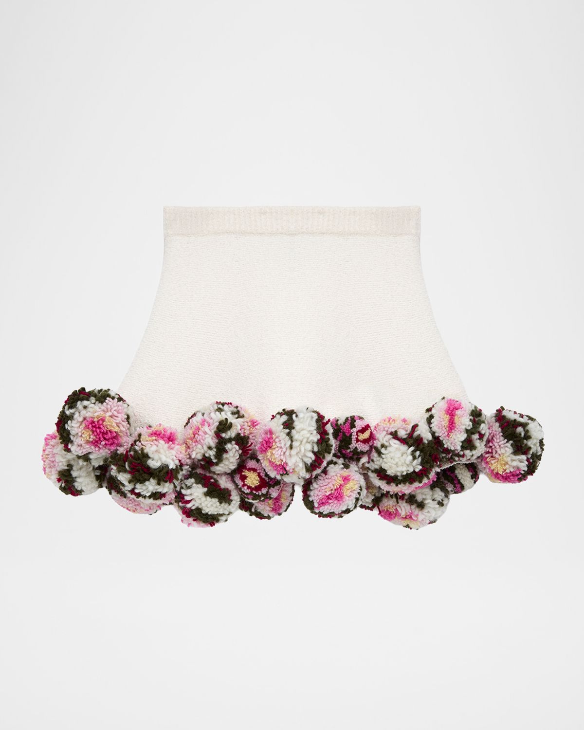 Loewe x Paula 's Ibiza Pom-Pom Boucle Mini Skirt | Thumbnail 6